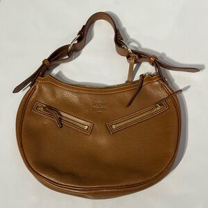 Dooney & Bourke Tan Leather Hobo Bag